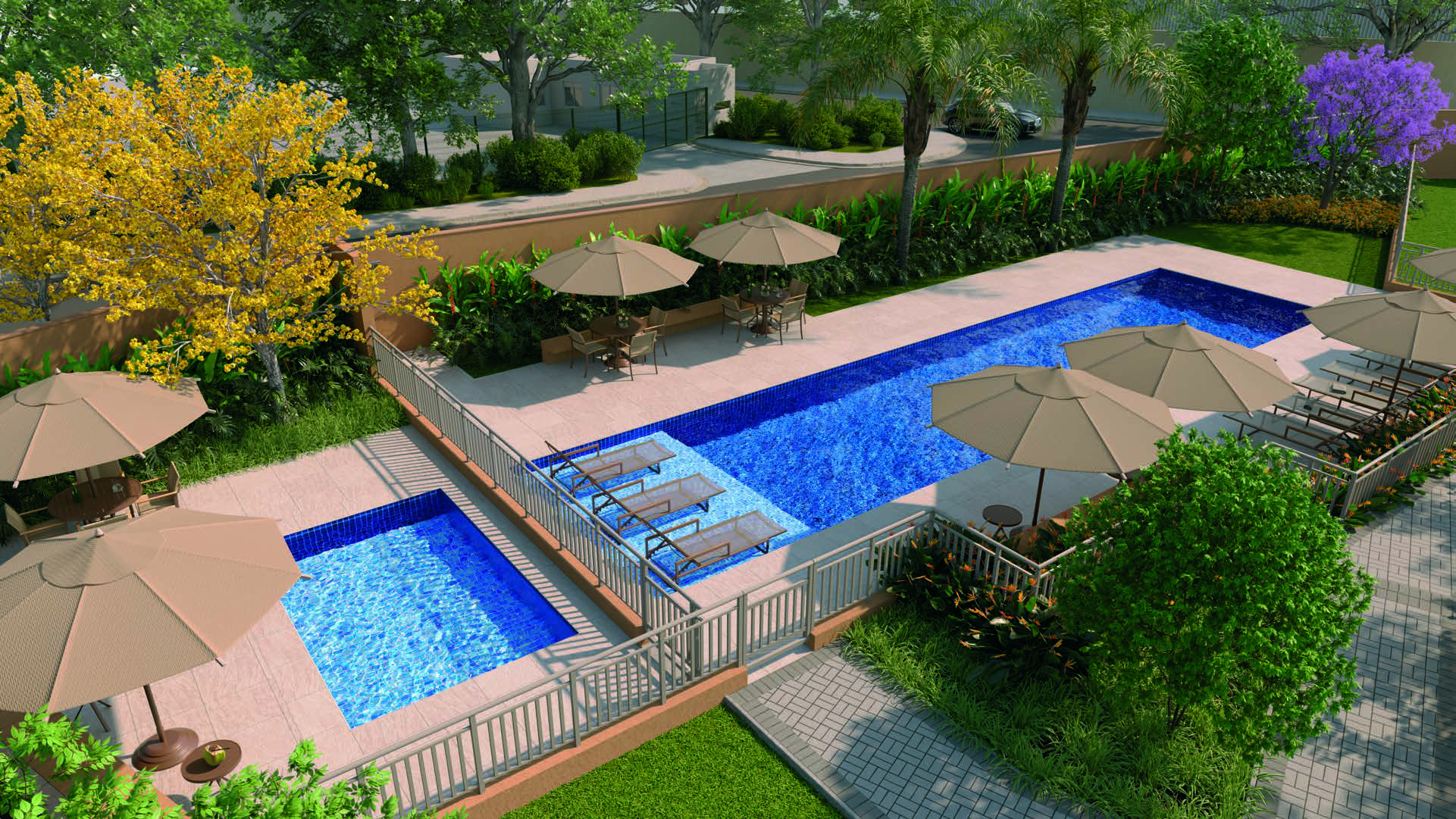 Piscina Adulto e Infantil Urban Vila Guilherme Cury